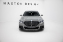 BMW 7 M-Sport G11 Facelift 2019-2022 Kolfiber Frontsplitter / Frontläpp + ABS Splitter Maxton Design