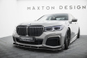 BMW 7 M-Sport G11 Facelift 2019-2022 Kolfiber Frontsplitter / Frontläpp + ABS Splitter Maxton Design