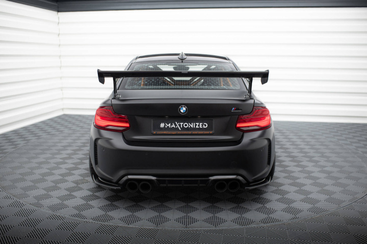 BMW M2 F87 2016-2020 Kolfibervinge Bred Infästning Spoiler Maxton Design i gruppen Välj bilmodell / BMW / M2 2-serie (F87) 2015+ / Styling hos DDESIGN Scandinavia AB (CFBMM2F87WING5EXT245P)
