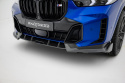 BMW X5 M-Sport G05 Facelift 2023+ Kolfiber Frontsplitter / Frontläpp Maxton Design