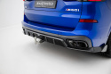 BMW X5 M-Sport G05 Facelift 2023+ Kolfiber Bakre Diffuser Maxton Design