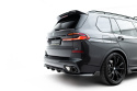 BMW X7 M-Sport G07 Facelift 2022+ Kolfiber Bakre Diffuser Maxton Design