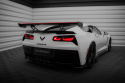 Chevrolet Corvette Stingray / Grand Sport C7 2013-2019 Kolfibervinge med Smal Infästning och LED-Ljus Maxton Design