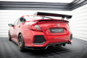 Honda Civic SI Mk10 2017-2019 Kolfibervinge med Smal Infästning Maxton Design