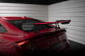 Honda Civic SI Mk10 2017-2019 Kolfibervinge med Swan Neck-Infästning och LED-Ljus Maxton Design