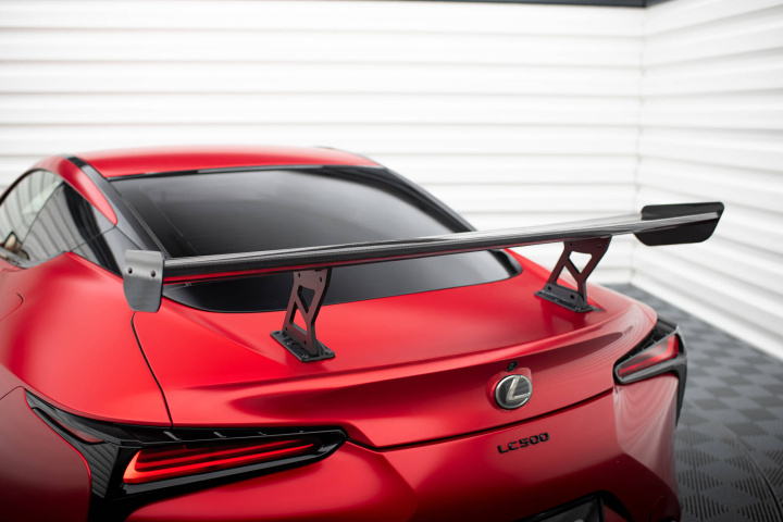 Lexus LC 2017+ Kolfibervinge Maxton Design i gruppen Välj bilmodell / Lexus / LC 17+ hos DDESIGN Scandinavia AB (CFLELC500WING5INT245P)