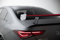 Mercedes-Benz CLA Coupe C118 / C118 Facelift 2019-2023 Kolfibervinge med Smal Infästning och LED-Ljus Maxton Design