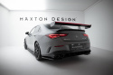 Mercedes-Benz CLA Coupe C118 / C118 Facelift 2019-2023 Kolfibervinge med Swan Neck-Infästning och LED-Ljus Maxton Design