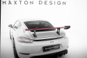 Porsche 718 Cayman 2016+ Kolfibervinge V.1 med Smal Infästning och LED-Ljus Maxton Design
