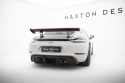 Porsche 718 Cayman 2016+ Kolfibervinge V.2 med Smal Infästning och LED-Ljus Maxton Design