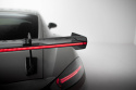 Porsche 718 Cayman 2016+ Kolfibervinge med Swan Neck-Infästning V.1 med LED-Ljus Maxton Design