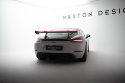 Porsche 718 Cayman 2016+ Kolfibervinge med Swan Neck-Infästning V.1 med LED-Ljus Maxton Design