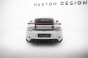 Porsche 718 Cayman 2016+ Kolfibervinge med Swan Neck-Infästning V.2 med LED-Ljus Maxton Design