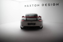 Porsche 718 Cayman 2016+ Kolfibervinge med Swan Neck-Infästning V.2 med LED-Ljus Maxton Design