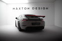 Porsche 718 Cayman 2016+ Kolfibervinge med Swan Neck-Infästning V.2 med LED-Ljus Maxton Design