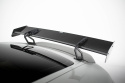 Porsche 718 Cayman 2016+ Kolfibervinge med Swan Neck-Infästning V.2 med LED-Ljus Maxton Design