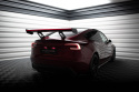 Tesla Model 3 2017-2023 Kolfibervinge med LED-Ljus Maxton Design