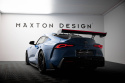 Toyota Supra Mk5 2019+ Kolfibervinge med Bred Infästning och LED-Ljus Maxton Design