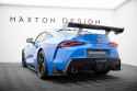Toyota Supra Mk5 2019+ Kolfibervinge med Bred Infästning och LED-Ljus Maxton Design