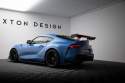 Toyota Supra Mk5 2019+ Kolfibervinge med Bred Infästning och LED-Ljus Maxton Design