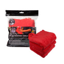 Chemical Guys Microfiberduk \'\'Happy Ending\'\' Röd 3-Pack