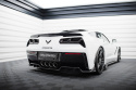Chevrolet Corvette C7 2013-2019 Bakre Splitter (Med Splitters) Maxton Design