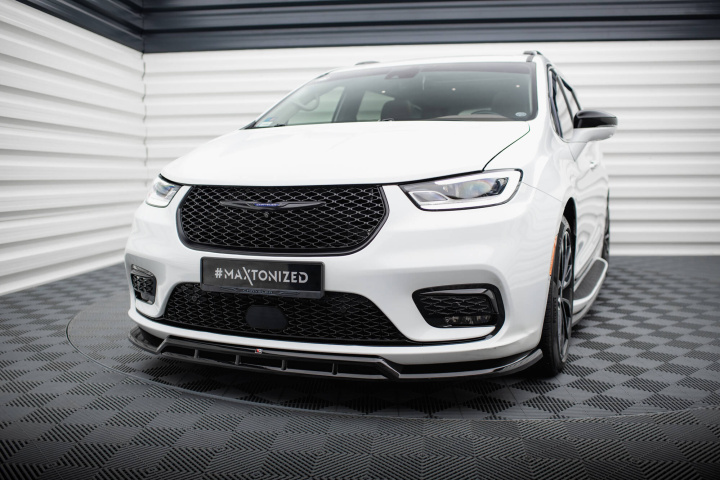 Chrysler Pacifica Mk2 Facelift 2020+ Frontsplitter V.1 Maxton Design i gruppen Välj bilmodell / Chrysler / Pacifica hos DDESIGN Scandinavia AB (CHR-PA-2F-FD1G-FD1RG)