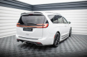 Chrysler Pacifica Mk2 Facelift 2020+ Bakre Splitter (Med Splitters) V.1 Maxton Design
