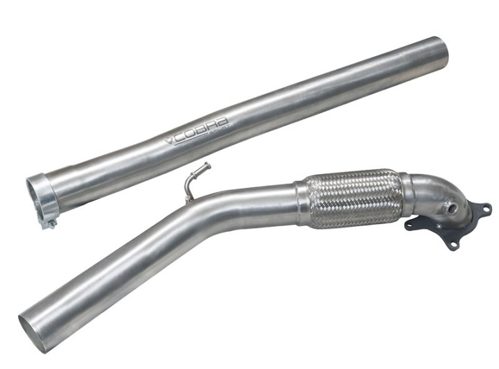COBRA-AU23 Audi TT 2.0 TFSI (Mk2) (Quattro) 12- Frontpipe / De-Cat Cobra Sport