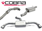 COBRA-AU26a Audi TT 2.0 TFSI (Mk2)  (Quattro) 12- Turboback-system (Med Sportkatalysator & Ljuddämpare) Cobra Sport (1)