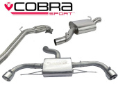 COBRA-AU26c Audi TT 2.0 TFSI (Mk2)  (Quattro) 12- Turboback-system (Med De-Cat & Ljuddämpare) Cobra Sport (1)
