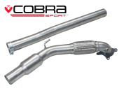 COBRA-AU27 Audi TT 1.8 & 2.0 TFSI (Mk2) (2WD) 07-11 Frontpipe / Sportkatalysator Cobra Sport (1)