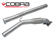 COBRA-AU28 Audi TT 1.8 & 2.0 TFSI (Mk2) (2WD) 07-11 Frontpipe / De-Cat Cobra Sport (1)