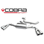 COBRA-AU29 Audi TT 1.8 & 2.0 TFSI (Mk2) (2WD) Quad Exit T/Ps 07-11 Catback Cobra Sport (1)
