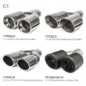 Audi TT 1.8 & 2.0 TFSI (Mk2) (2WD) Quad Exit T/Ps 07-11 Catback Sportavgassystem Cobra Sport