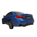  BMW 435D (F32/F33/F36) 2013+ 3 Quad Exit M4 Style Sportavgassystem Konvertering Cobra Sport