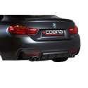 BMW 430D (F32/F33/F36) 2013+ 2.5 Quad Exit M4 Style Sportavgassystem Konvertering Cobra Sport