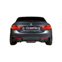  BMW 430D (F32/F33/F36) 2013+ 2.5 Quad Exit M4 Style Sportavgassystem Konvertering Cobra Sport