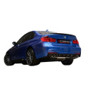 BMW 330D (F30, F31) Sedan & Touring LCI 15-19 Quad Exit Bakre Ljuddämpare (Passar tillsammans med Cobras diffuser) Cobra Sport