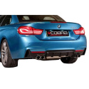  BMW 420D/425D (F32/F33/F36) 2015+ 2.5 Quad Exit M4 Style Sportavgassystem Konvertering Cobra Sport