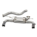 BMW 430D (F32 / F36) (440i Conversion) 13-20 Dual Exit Centre & Bakre Ljuddämpare (Passar M-Sport 440i Panel) Cobra Sport