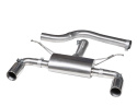 BMW 335D (F30) (340i Conversion) 13 - Dual Exit Centre & Bakre Ljuddämpare (Passar M-Sport 340i Panel) Cobra Sport