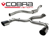 COBRA-FD25 Ford Focus RS (Mk2) 08-11 Catback (Venom Range - Låg ljudvolym) Cobra Sport (1)
