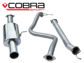 COBRA-FD52 Ford Fiesta Mk7 ST180 & ST200 13- Catback (Ej Ljuddämpat) Singelutblås Cobra Sport (1)
