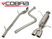 COBRA-FD60 Ford Fiesta Mk7 1.2/ 1.4/ 1.6 08-14 Catback (Flex Type) (Identification image is provided) Cobra Sport (1)