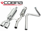 COBRA-FD61 Ford Fiesta Mk7 1.2/ 1.4/ 1.6 08-14 Catback (Non- Flex Type) (Identification image is provided) Cobra Sport (1)