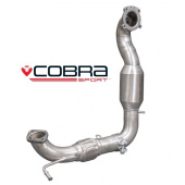 COBRA-FD65 Ford Fiesta Mk7 1.0T EcoBoost (Zetec) 13- Sportkatalysator pipe Cobra Sport (1)