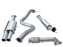 Ford Fiesta Mk7 ST180 & ST200 13- Turboback-sportavgassystem (Med De-Cat & Ljuddämpare) Dubbla utblås Cobra Sport