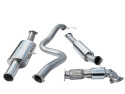 Ford Fiesta Mk7 ST180 & ST200 13- Turboback-sportavgassystem (Med Sportkatalysator & Ljuddämpat) Singelutblås Cobra Sport