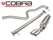 COBRA-FD68 Ford Fiesta Mk7 1.0T EcoBoost (Zetec S) 13- Catback (Ej Ljuddämpat) Cobra Sport (1)